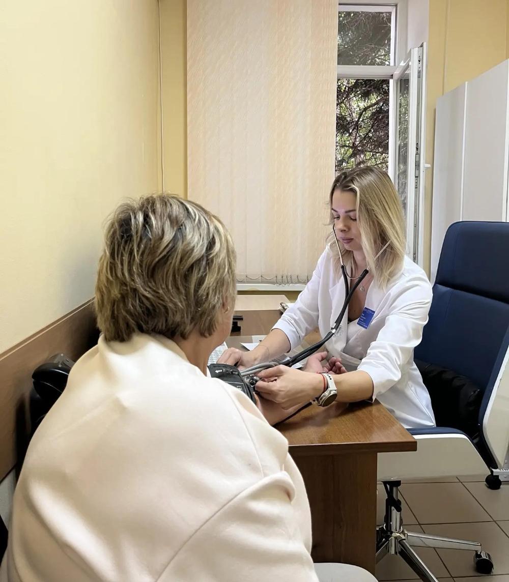 Провели диспансеризацию совместно с Центром здоровья